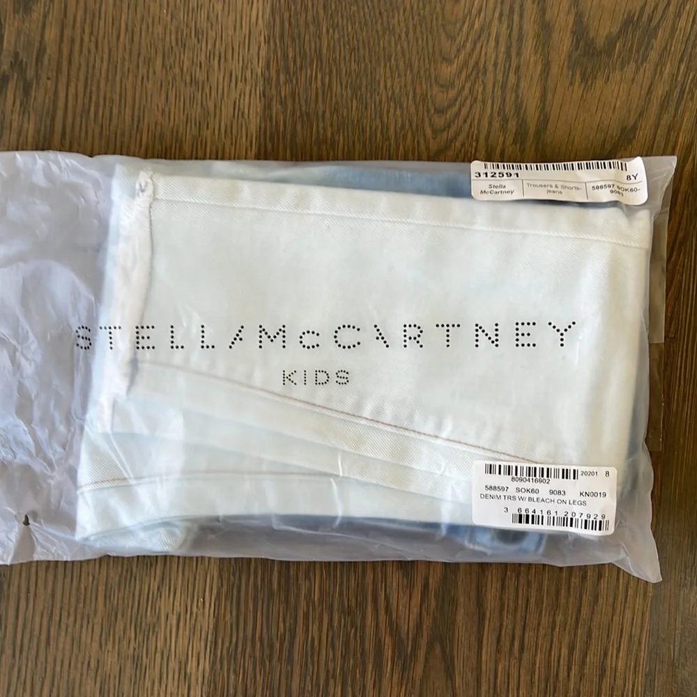 Stella McCartney Kids Girls Jeans Size 8 - Picture 2 of 2